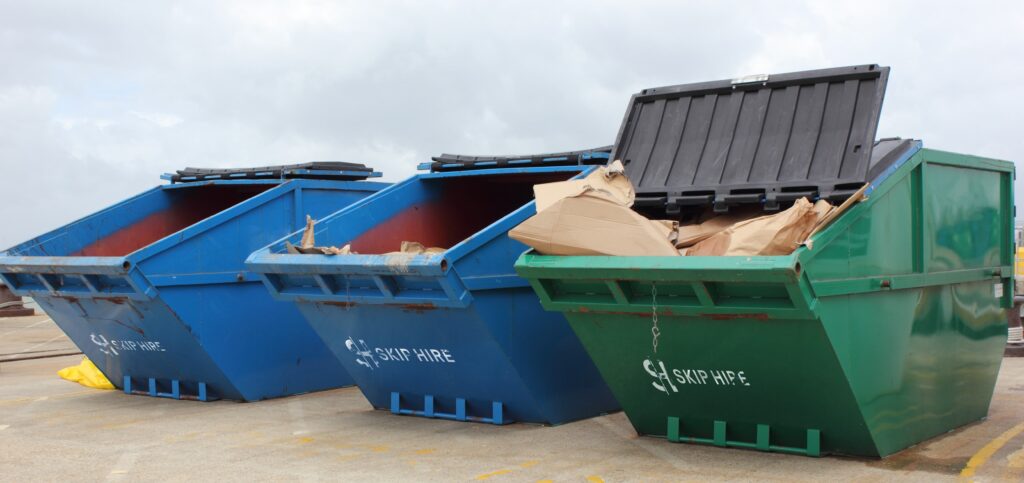 Average price of a skip in the UK